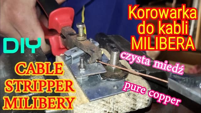 Jak zrobić maszynkę do obierania kabli i zaoszczędzić czas i pieniądze Jak zrobić maszynkę do obierania kabli i zaoszczędzić czas i pieniądze