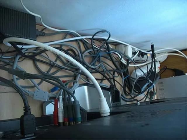 Jak uporządkować kable za telewizorem i uniknąć bałaganu w domu Jak uporządkować kable za telewizorem i uniknąć bałaganu w domu
